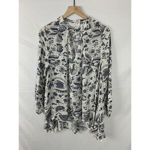 Women’s Gentle Fawn Patterned Blouse XS NWOT